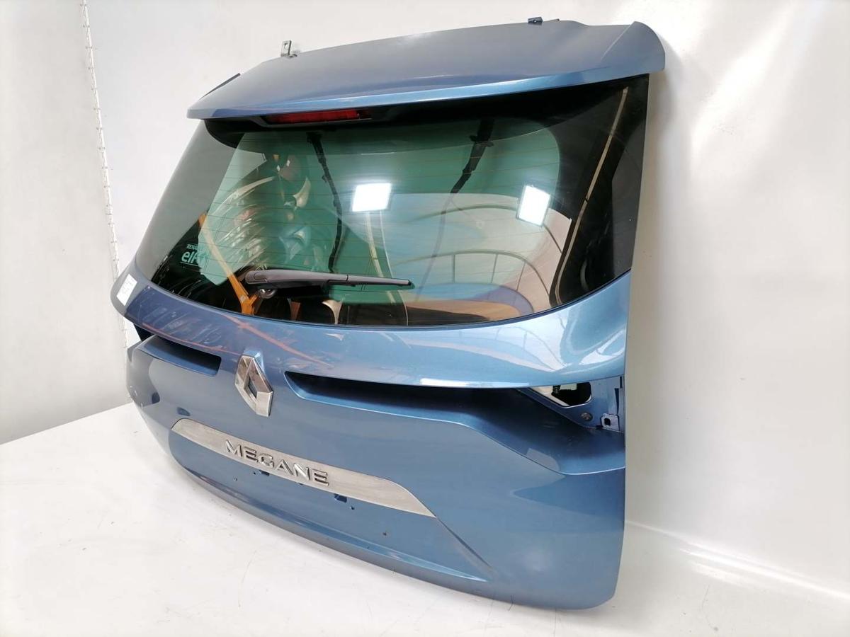 Renault Megane 4 original Heckklappe mit Heckscheibe TERQE Blue Berlin Kombi Bj.2016